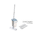 Маленькое фото товара - Швабра с отжимным ведром Scratch Anet бежевая PERFECTO LINEA 43-022024. Вариант №1