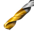 Маленькое фото товара - Сверло спиральное по металлу 10x133мм Р6М5 Golden Tip многогранная заточка Denzel 718285. Вариант №3