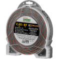 Маленькое фото товара - Леска ф 2.4мм х87м витой квадрат сеч. ALULON TWIST GARDEN STARTUL ST6046-24. Вариант №1