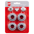 Маленькое фото товара - Набор присоединительный 1/2'' silver Royal Thermo RT02.1-2. Вариант №2
