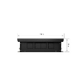 Маленькое фото товара - Конвектор внутрипольный ATRIUM-90/300/1000-DG-U-NA Royal Thermo RT-A-90/300/1000-DG-U-NA. Вариант №3