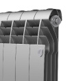 Маленькое фото товара - Радиатор BiLiner 500 Silver Satin - 8 секц. Royal Thermo RTBSS50008. Вариант №4