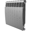 Маленькое фото товара - Радиатор BiLiner 500 Silver Satin - 8 секц. Royal Thermo RTBSS50008. Вариант №1