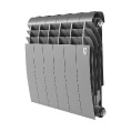Маленькое фото товара - Радиатор BiLiner 350 /Silver Satin - 6 секц. Royal Thermo RTBSS35006. Вариант №1