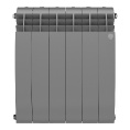 Маленькое фото товара - Радиатор BiLiner 500 Silver Satin - 6 секц. Royal Thermo RTBSS50006. Вариант №2