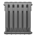 Маленькое фото товара - Радиатор BiLiner 500 Silver Satin - 6 секц. Royal Thermo RTBSS50006. Вариант №3
