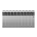 Маленькое фото товара - Радиатор BiLiner 350 /Silver Satin - 10 секц. Royal Thermo RTBSS35010. Вариант №2