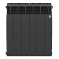 Маленькое фото товара - Радиатор BiLiner 500 Noir Sable - 6 секц. Royal Thermo RTBNS50006. Вариант №3