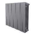 Маленькое фото товара - Радиатор PianoForte 500 Silver Satin VDR80 - 10 секц. Royal Thermo RTPNSSVDR8050010. Вариант №1