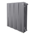 Маленькое фото товара - Радиатор PianoForte 500 Silver Satin VDR80 - 8 секц. Royal Thermo RTPNSSVDR8050008. Вариант №1