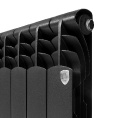 Маленькое фото товара - Радиатор Revolution Bimetall 500 2.0/Noir Sable – 10 секц. Royal Thermo RTRBNS250010. Вариант №4
