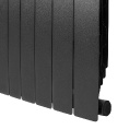 Маленькое фото товара - Радиатор Revolution Bimetall 500 2.0/Noir Sable – 10 секц. Royal Thermo RTRBNS250010. Вариант №5