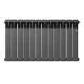 Маленькое фото товара - Радиатор Revolution Bimetall 500 2.0/Noir Sable – 12 секц. Royal Thermo RTRBNS250012. Вариант №2