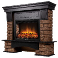 Маленькое фото товара - Портал Forte Wood 25 камень темный шпон венге Firelight Forte Wood 25 BW. Вариант №1