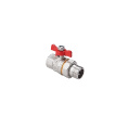 Маленькое фото товара - Кран шаровой латунный DN20 PN40 вн-американка бабочка MVI BV.520.05. Вариант №1