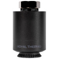 Маленькое фото товара - Термостат радиаторный электронный Smart Heat черный Royal Thermo RTE 77.001B. Вариант №3