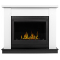 Маленькое фото товара - Каминокомплект: Биокамин BFP/P-2520 портал Canto 25 белый Firelight set BFP/P-2520 + Canto 25 W. Вариант №2