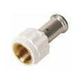 Маленькое фото товара - Муфта ВР ПВДФ пресс 16x1/2 HENCO 18PKW-1604. Вариант №1