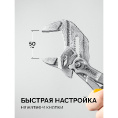 Маленькое фото товара - Переставные клещи-гаечный ключ захват 50мм PlierWrench 260мм STAYER 22402. Вариант №3