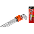 Маленькое фото товара - Набор ключей Torx T10-T50 9шт экстрадлинных PRO STARTUL PRO-87309. Вариант №1