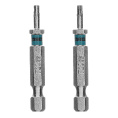 Маленькое фото товара - Бита Torx 10х50мм сталь S2 шестигр. 2шт Gross 114168. Вариант №1
