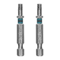 Маленькое фото товара - Бита Torx 25х50мм сталь S2 шестигр. 2шт Gross 114711. Вариант №1