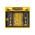 Маленькое фото товара - Универсальный набор инструмента Compact-78 78пр. STAYER 25085. Вариант №2