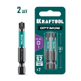 Маленькое фото товара - Биты 2шт 50мм OPTIMUM PZ/FL 1 KRAFTOOL 261241-1-50-2. Вариант №1