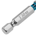 Маленькое фото товара - Бита Torx 30х50мм сталь S2 шестигр. 10шт Gross 114072. Вариант №5