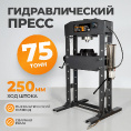 Маленькое фото товара - Гидравлический пресс 75т с ручным и пневмоприводом WIEDERKRAFT WDK-HP750A. Вариант №1