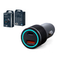 Маленькое фото товара - З/У автомобильное c двумя портами USB-C + USB-A c LED-подсветкой 68Вт REXANT 18-2231-5. Вариант №1