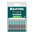 Маленькое фото товара - Биты 10шт 50мм OPTIMUM TX 25 KRAFTOOL 26126-25-50-10. Вариант №2