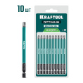 Маленькое фото товара - Биты 10шт 100мм OPTIMUM TX 30 KRAFTOOL 26126-30-100-S10. Вариант №1