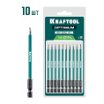 Маленькое фото товара - Биты 10шт 100мм OPTIMUM TX 6 KRAFTOOL 26126-6-100-S10. Вариант №1