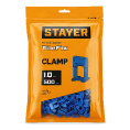 Маленькое фото товара - Система выравнивания плитки СВП ворота 500шт 1,0мм TileFix STAYER 33845-500. Вариант №4