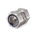 Маленькое фото товара - Муфта соединительная СТМ (INOX) 25 (1'') 5шт Fortisflex 106748. Вариант №1