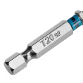 Маленькое фото товара - Бита Torx 20х50мм сталь S2 шестигр. 10шт Gross 114070. Вариант №4
