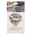 Маленькое фото товара - Наклейка TIGER 9х12см со стразами ED HARDY EH-00234. Вариант №1