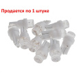 Маленькое фото товара - Автолампа T10W W2,1x9,5d 1 LED CONE WHITE 12V MEGA ELECTRIC ME-050312W. Вариант №1