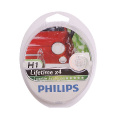 Маленькое фото товара - Автолампа H1 55 P14.5s LongLife EcoVision 2шт 12V PHILIPS 12258LLECOS2. Вариант №1