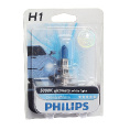 Маленькое фото товара - Автолампа H1 55 P14.5s DiamondVision 5000K блистер 12V PHILIPS 12258DVB1. Вариант №1