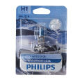 Маленькое фото товара - Автолампа H1 55 P14,5s WhiteVision ultra 3700K блистер 12V PHILIPS 12258WVUB1. Вариант №1