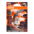 Маленькое фото товара - Автолампа H1 55 P14.5s+150% NIGHT BREAKER LASER 3500K блистер 12V OSRAM 64150NL-01B. Вариант №1