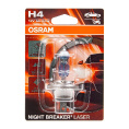 Маленькое фото товара - Автолампа H4 60/55 P43t+150% NIGHT BREAKER LASER 4050K блистер 12V OSRAM 64193NL-01B. Вариант №1