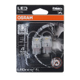 Маленькое фото товара - Автолампа W21W W3x16d LED блистер 2шт 6000К 12V OSRAM 7505DWP-02B. Вариант №1
