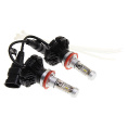 Маленькое фото товара - Автолампа H11 BRIGHT WHITE 6 SMD 6500K со встроенным блоком 2шт 12-24V 5000лм MEGAPOWER M-58727. Вариант №1