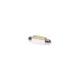 Маленькое фото товара - Автолампа C10W SV8,5 1 SMD MEGA WHITE 6000K 41мм 80лм 12V MEGAPOWER M-85205W. Вариант №1