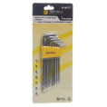 Маленькое фото товара - Набор ключей TORX Г-образных удлиненных T10-T40 7пр. ЭВРИКА ER-25107LT. Вариант №1