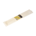Маленькое фото товара - Хомут пластиковый белый 4.0x300мм универсальный 25шт ЭВРИКА ER-04302. Вариант №1
