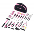 Маленькое фото товара - Универсальный набор инструмента Pink Tools 165 предм GRINDA 22109. Вариант №1